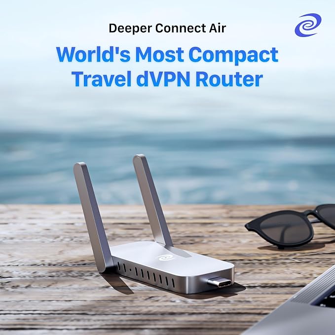 Deeper Connect Air Pocket-Sized Wireless Travel VPN Router Portable Wireguard - Image 5