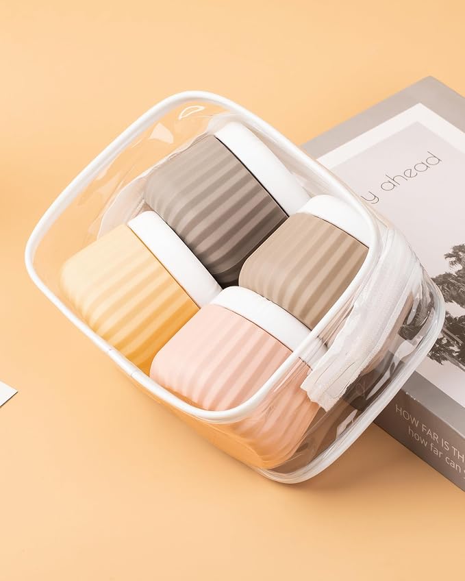 Travel Containers for Toiletries 4 Pack, TSA Approved Travel Size Toiletries - Image 7
