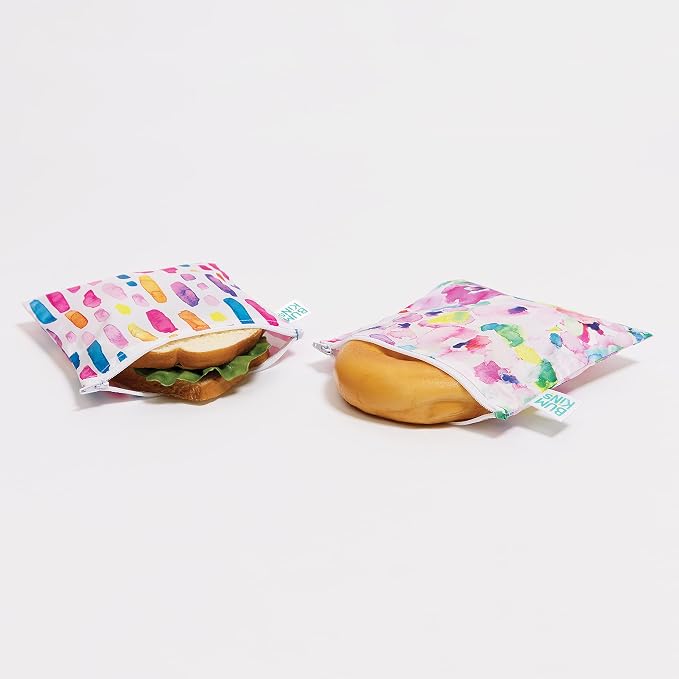 Bumkins Reusable Sandwich and Snack Bags, - Image 2
