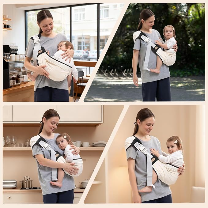 Baby Carrier Newborn to Toddler, Baby Sling Carrier, Toddler Carrier 25-60 lbs - Image 9