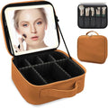 Travel Makeup Bag for Women and Makeup Artists Cosmetic Organizer Large Makeup by MORMIDTravelMakeupBag