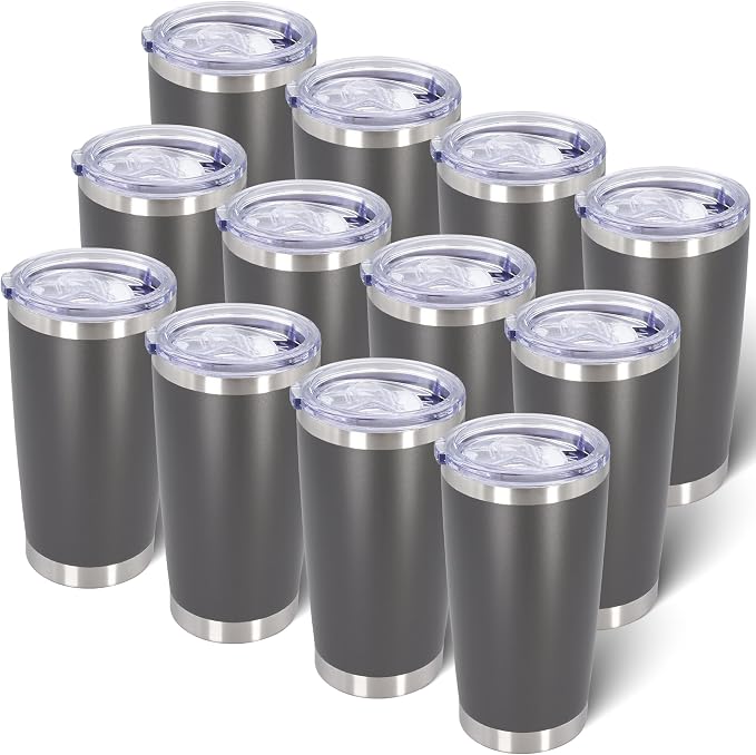 20oz Tumbler Bulk Stainless Steel Tumblers by AIANJI