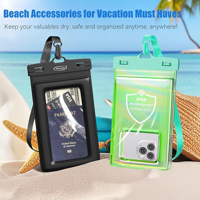AiRunTech Waterproof Phone Pouch, Floating Waterproof Phone Case - Image 5