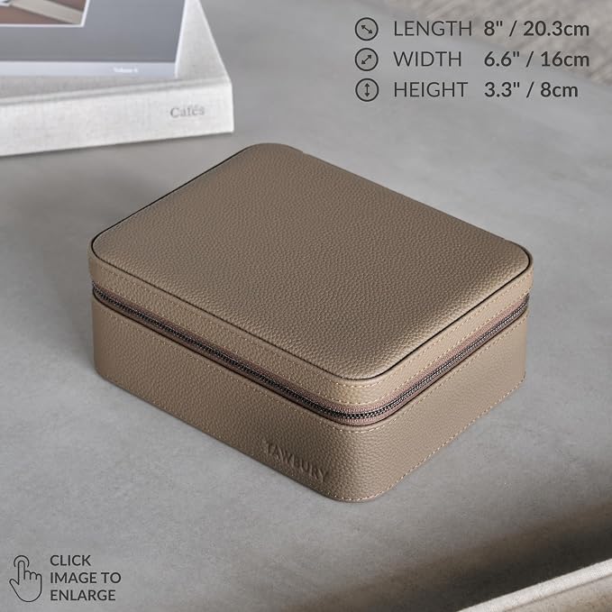 TAWBURY Luxury Leather Watch Box - Image 3