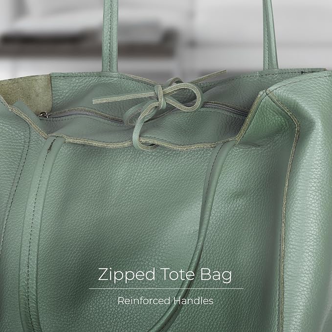 Italian Calf Leather Tote for Women - Image 3