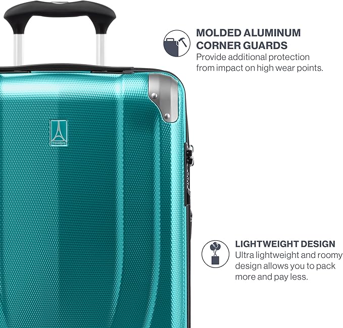 Travelpro Pathways 3 Hardside Expandable Luggage, 8 Spinner Wheels, Lightweight - Image 3