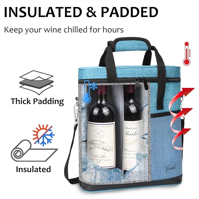 Tirrinia Insulated Wine Gift carrier - Image 3