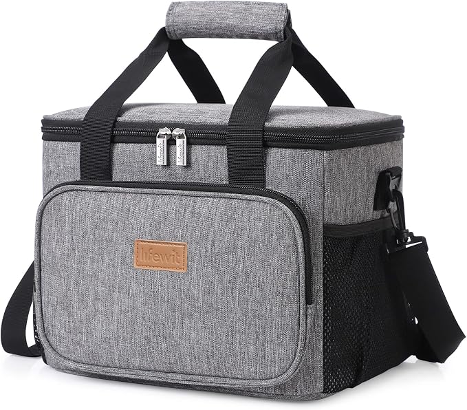 Lifewit Large Lunch Bag Insulated Lunch Box Soft Cooler Cooling Tote by Lifewit