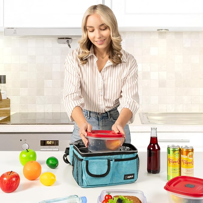 OPUX Lunch Box for Men, Adult Lunch Box Cooler, Insulated Lunch Bag Women - Image 4