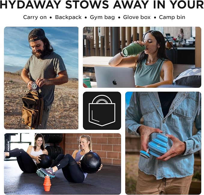 HYDAWAY 17oz Collapsible Water Bottle - Image 5