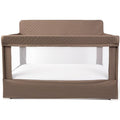 Baby Delight Lunaire Full Size Crib | Breathable Mesh Baby Crib | Tool-Free by BabyDelight