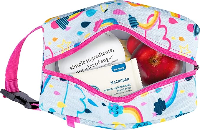 PackIt Freezable Snack Box, Rainbow Sky, Built - Image 6