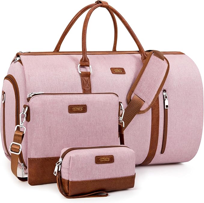 Convertible Garment Duffel Bag for Travel by TIBES