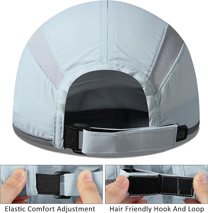GADIEMKENSD Reflective Folding Outdoor Hat Unstructured Design UPF 50+ Sun - Image 3