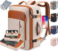 Travel Laptop Backpack, 42L Carry on Luggage, Flight Approved Expandable by BAGPARKK