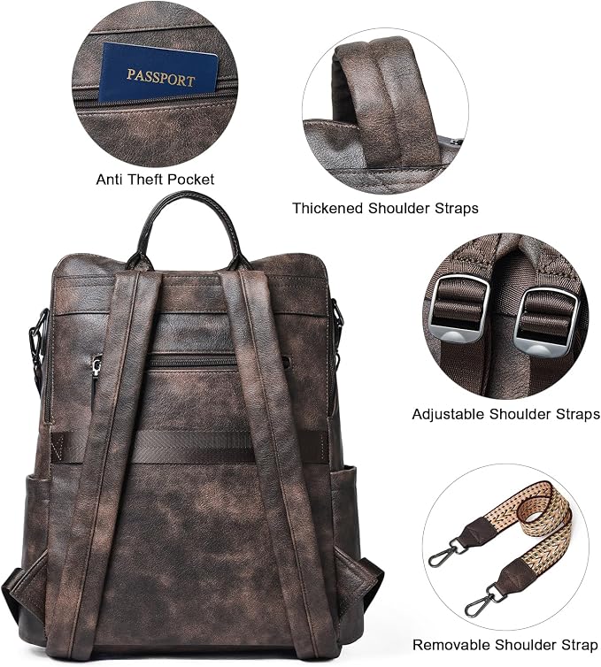 Shrrie 15.6 inch Laptop Backpack - Image 8