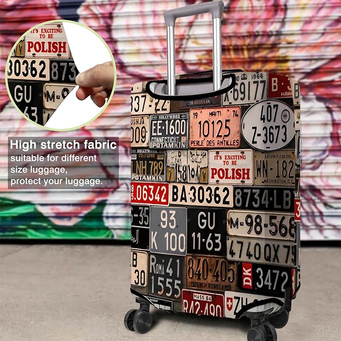 Travel Luggage Cover Suitcase Protector Fits 18-32 Inch Luggage Wheel Covers - Image 4