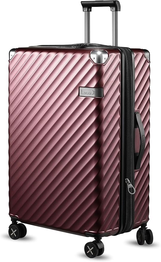 LUGGEX Luggage with Spinner Wheels, Polycarbonate Expandable Hard Shell Suitcase - Image 4