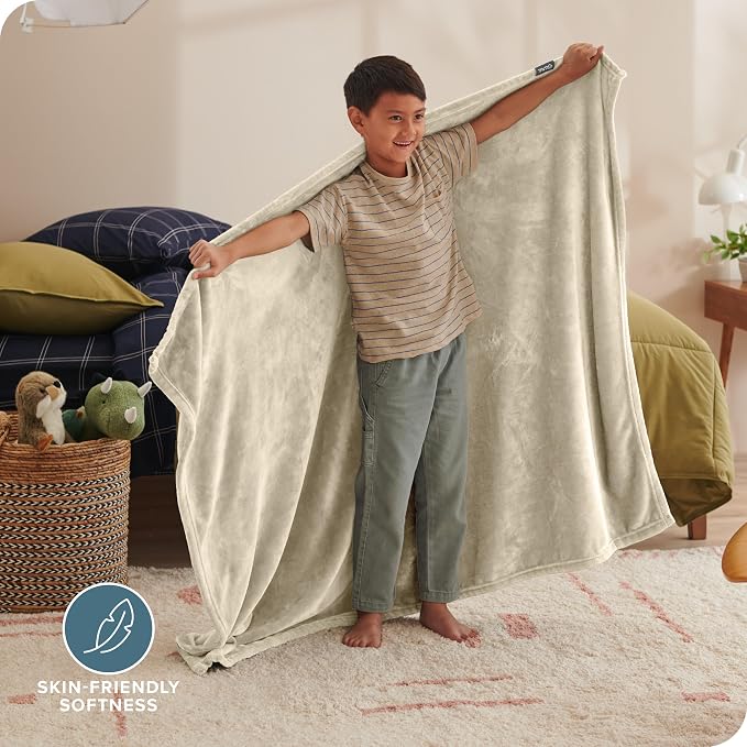 Bare Home Fleece Blanket - Image 2