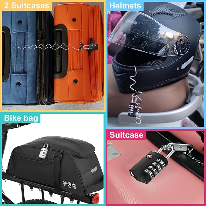ZHEGE Travel Locks 2 Pack, TSA Locks - Image 6