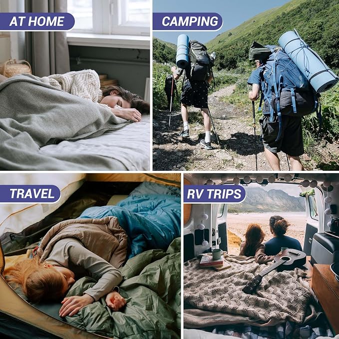 KingCamp Sleeping Bag for Adults, Cold Weather & Warm Extra Wide Big & Tall XL - Image 7