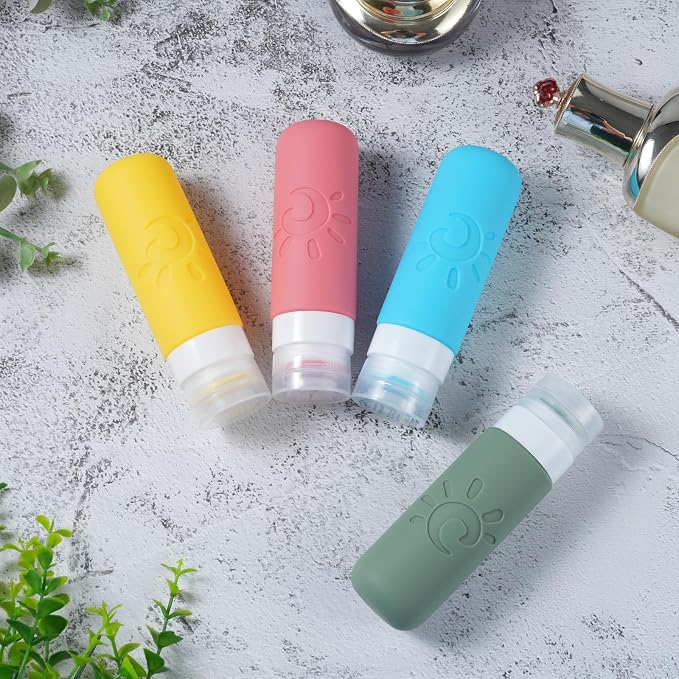 Travel Bottles for Toiletries, TSA Approved Travel Containers 3oz Leak Proof - Image 4