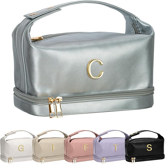Maid of Honor Gifts, Travel Makeup Bag by Vogewood
