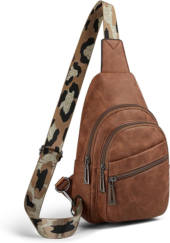 Sling Bag Crossbody Bags for Women Small Cross Body Bag Fanny Packs Chest Sling by Mroede