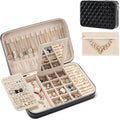 Lolalet Travel Jewelry Case for Women, Travel Jewelry Organizer Box by Lolalet
