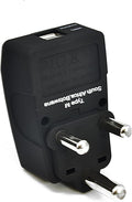 Ceptics European Travel Plug Adapter – Converts USA to EU, Asia and Italy by Ceptics