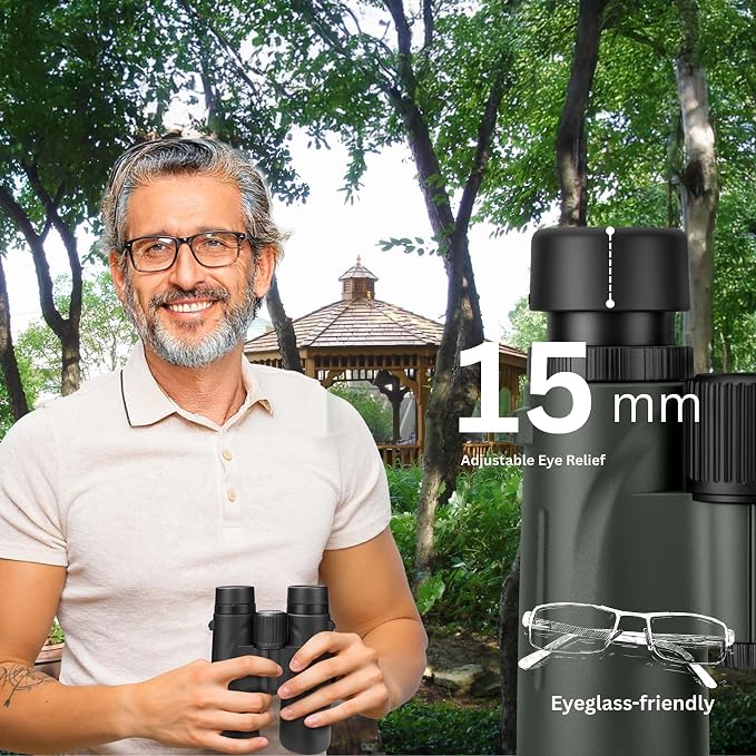Hontry 8x42 Binoculars with IPX6 Waterproof Protection - Image 3