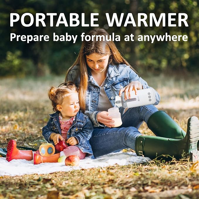 IXTECH Portable Water Warmer for Baby Formula, 8 oz., Electric Warming - Image 6
