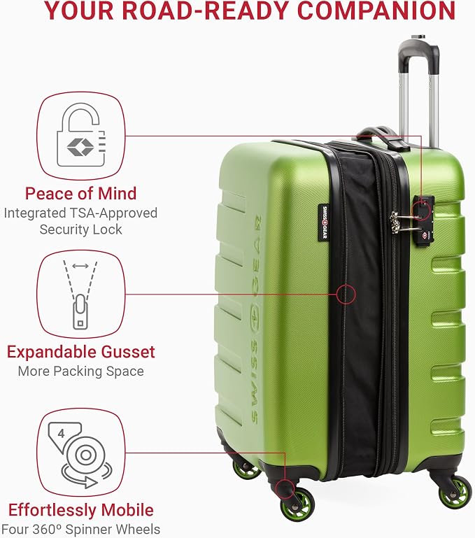 SwissGear 7366 Hardside Expandable Luggage - Image 3