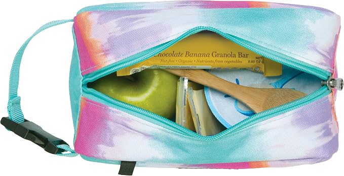 PackIt Freezable Snack Box, Tie Dye Sorbet, Built - Image 6