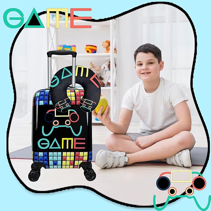 Kids Suitcase Set for Boys Hardside Luggage - Image 6