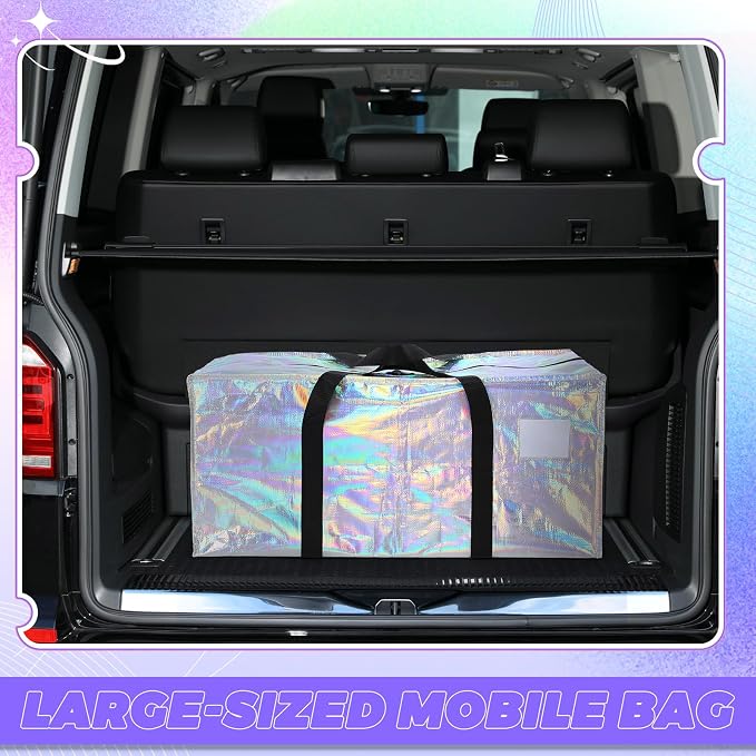 4 Pcs 24 Gallon Large Moving Bags - Image 6