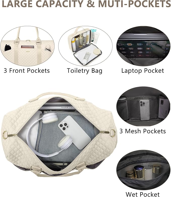 Weekender Travel Duffle Bag for Women - Image 4
