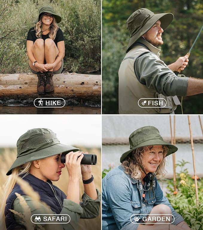 GearTOP Safari Sun Hat for Men and Sun Hats for Women UV Protection UPF 50+ - Image 7