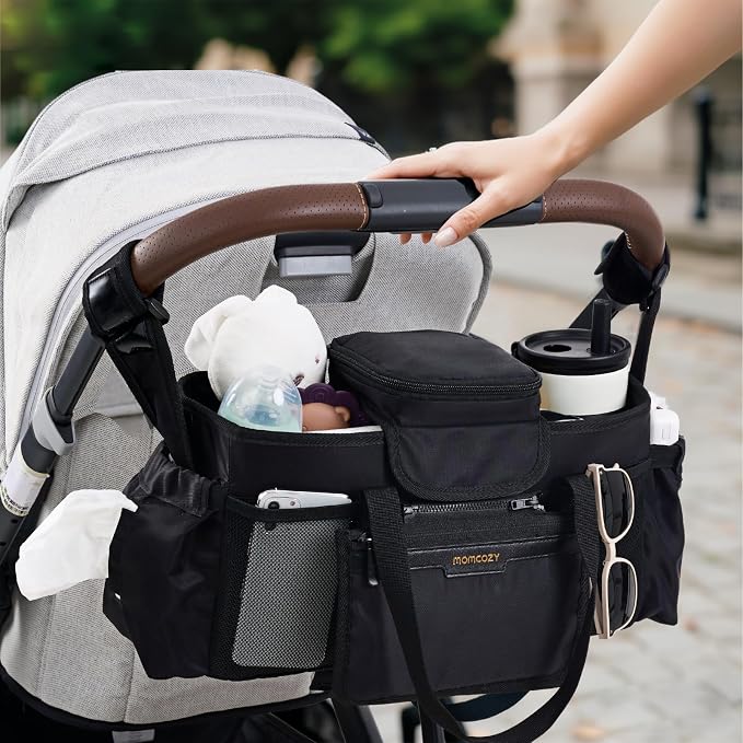 Momcozy Extra Large Stroller Organizer Max | - Image 6