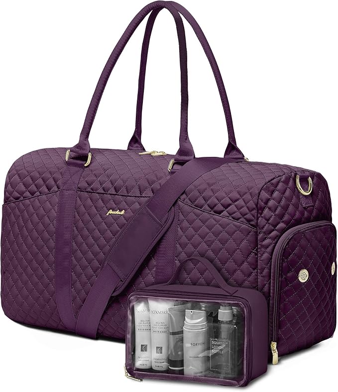 Weekender Travel Duffle Bag for Women by FOCDOD