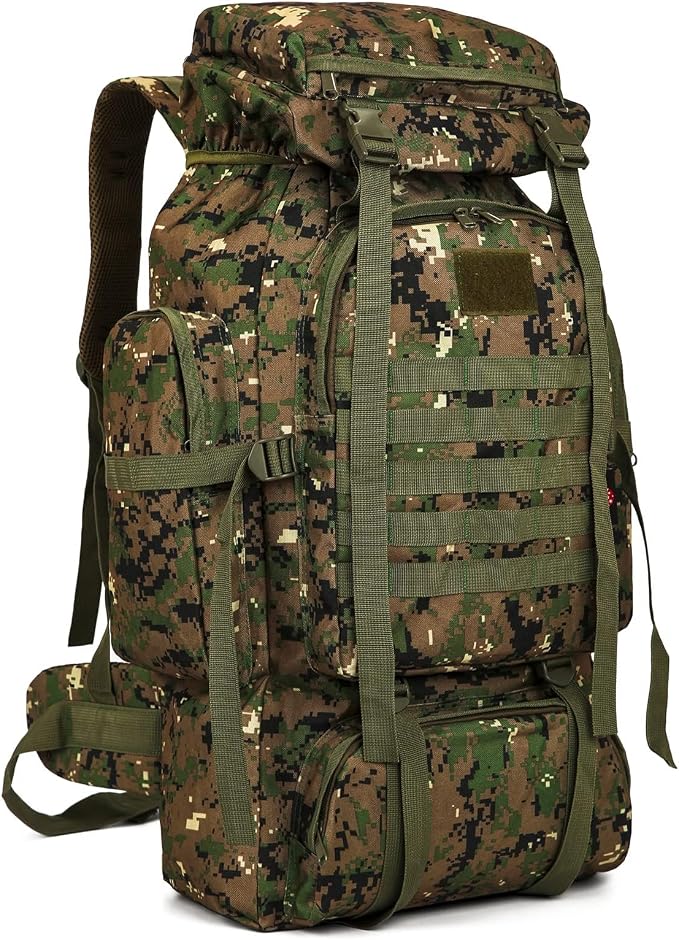 Hiking Backpack for Men 70L/100L Camping Backpack Military Rucksack Molle 3 by W+WINTMING