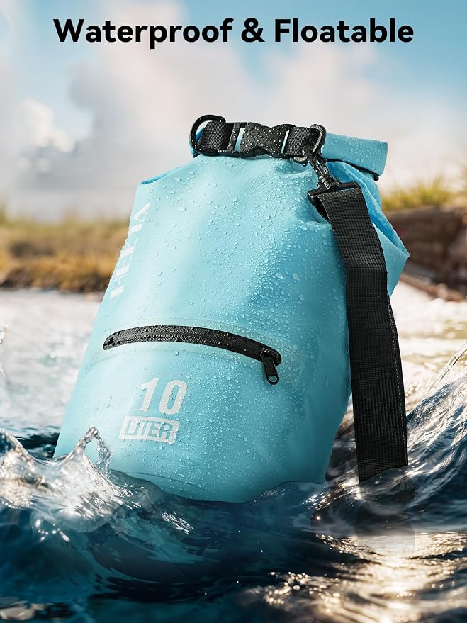 HEETA Waterproof Dry Bag with Front Zippered Pocket - Image 3