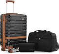 Carry On Luggage 3 Piece Lightweight Travel Luggage Set, YKK Zippers Expandable by Unknown