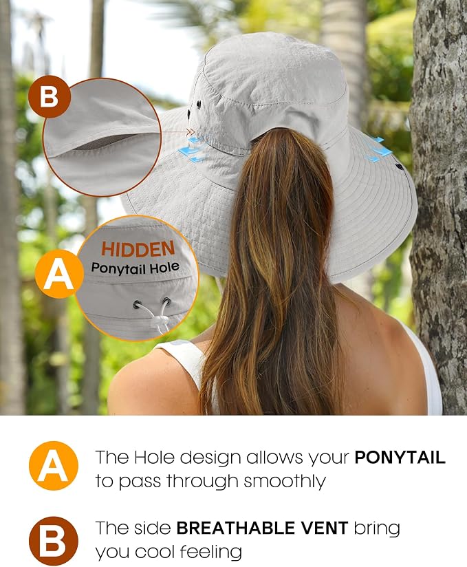 FURTALK Sun Hats for Women - Image 3
