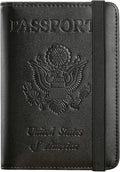 Passport Holder Cover Wallet Travel Essentials RFID Blocking Leather Card Case by PASCACOO