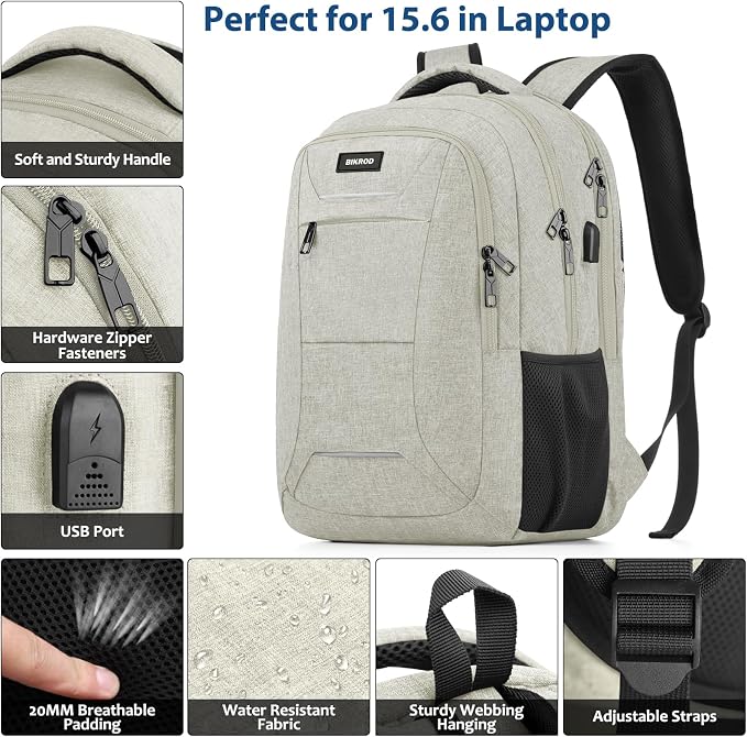 Backpack for Men Women, School Backpacks for Teen Boys, Business Anti Theft - Image 3