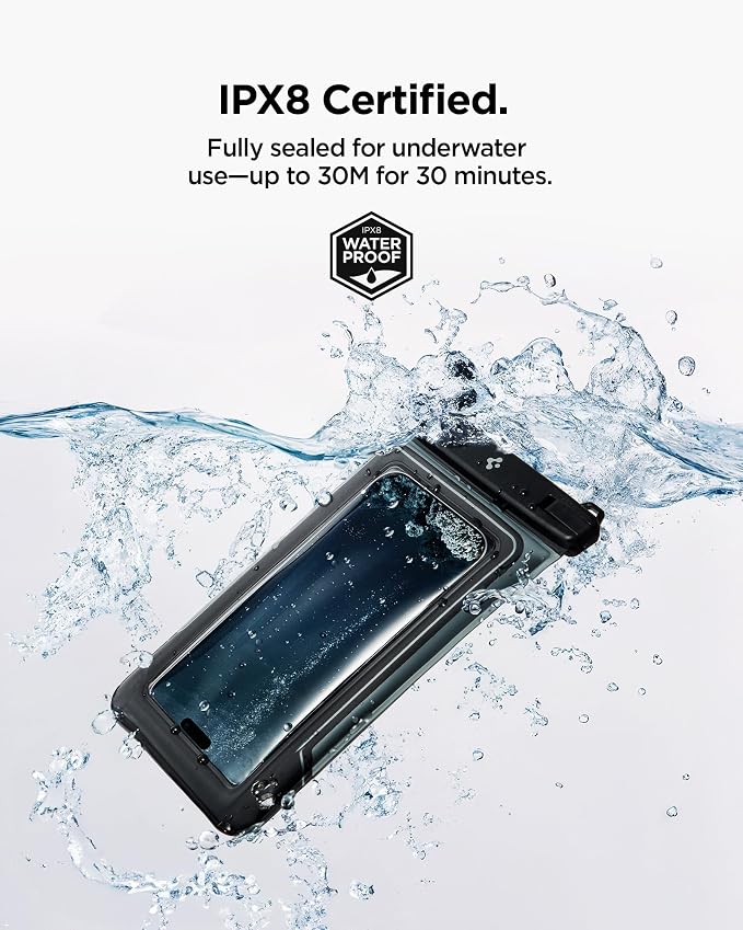 Spigen Aqua Shield 2 Pack Floating Waterproof Phone Pouch A611P - Image 5
