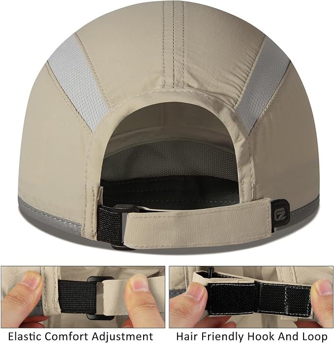 GADIEMKENSD Reflective Folding Outdoor Hat Unstructured Design UPF 50+ Sun - Image 3