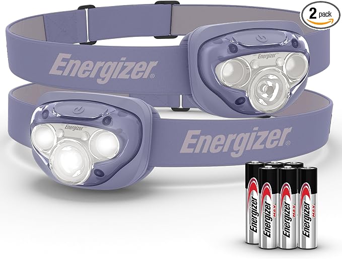 Energizer LED Headlamp PRO, IPX4 Water Resistant Headlamps, High-Performance by Energizer