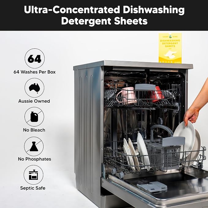 Dishwasher Dishwashing Detergent Sheets, Dish Soap & Dishwashing Tablets - Image 4